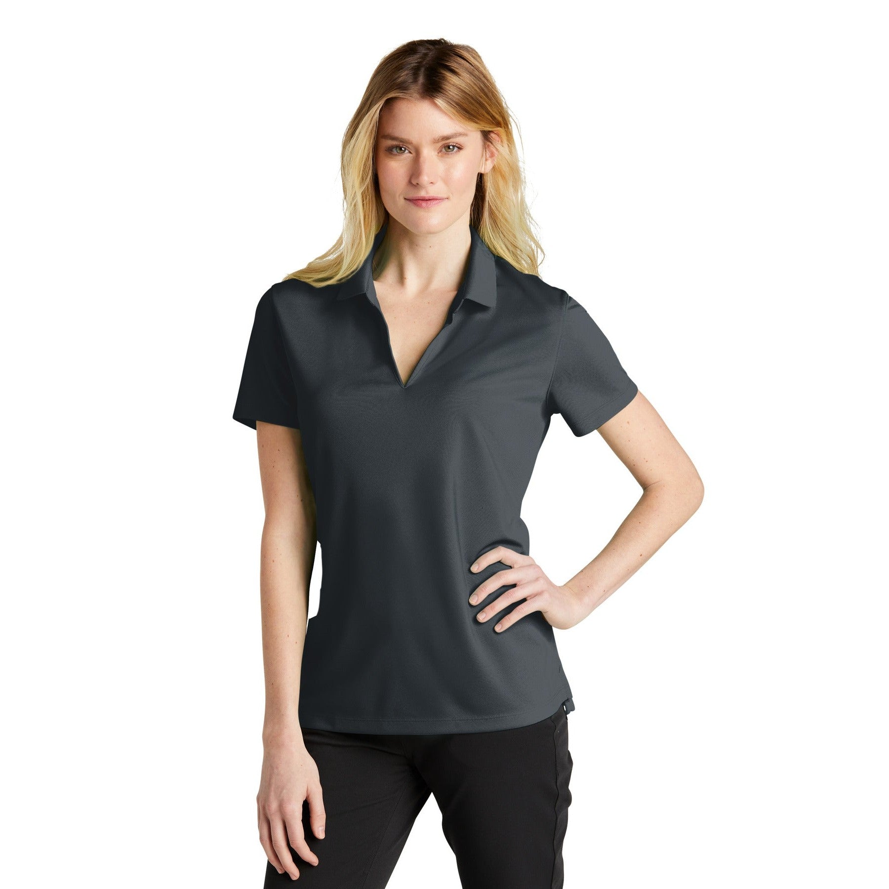 Nike-Nike Women's Dri-FIT Micro Pique 2.0 Polo NKDC1991-MedTech-1